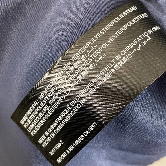 Keepsake The Label Mini Dress XXS Navy Blue Paisley Go With It One Shoulder - Picture 7 of 8